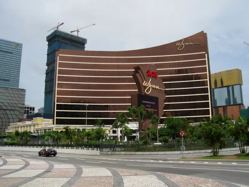 Wynn Macau er 27 400 kvadratmeter